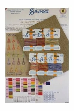 Kit Point De Croix Fil Dentelle Cocons Calais 11 Kit Point De Croix Fil Dentelle Cocons Calais -artisanat Soldes Magasin kit point de croix fil dentelle cocons calais 1