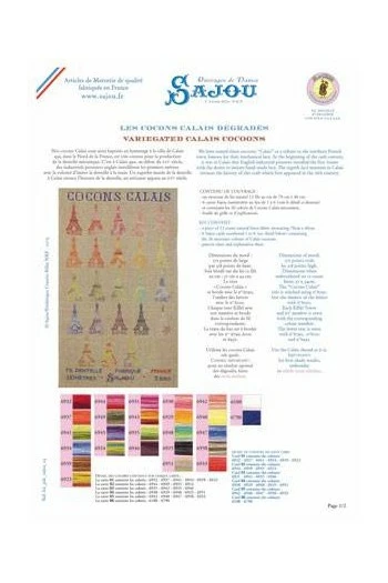 Kit Point De Croix Fil Dentelle Cocons Calais 4 Kit Point De Croix Fil Dentelle Cocons Calais – Image 4