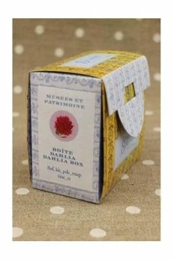 Kit Point De Croix Fleur Boîte Dahlia 7 Kit Point De Croix Fleur Boîte Dahlia -artisanat Soldes Magasin kit point de croix fleur boite dahlia 2