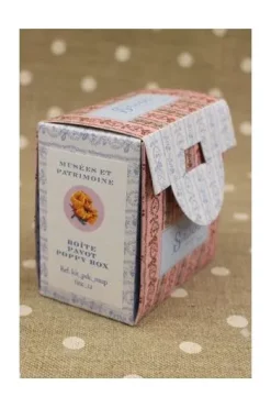 Kit Point De Croix Fleur Boîte Pavot 7 Kit Point De Croix Fleur Boîte Pavot -artisanat Soldes Magasin kit point de croix fleur boite pavot 3