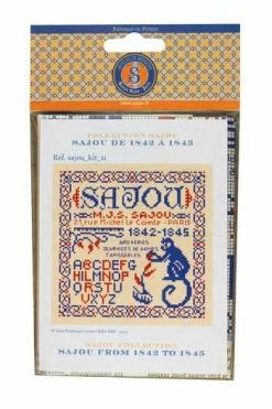 Kit Point De Croix Histoire Mercerie Sajou 1842-1845 13 Kit Point De Croix Histoire Mercerie Sajou 1842-1845 -artisanat Soldes Magasin kit point de croix histoire mercerie sajou 1842 1845 4