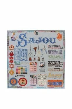 Kit Point De Croix Histoire Mercerie Sajou 1845-1848 -artisanat Soldes Magasin kit point de croix histoire mercerie sajou 1845 1848 4