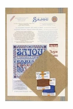Kit Point De Croix Histoire Mercerie Sajou 1882 -1934 -artisanat Soldes Magasin kit point de croix histoire mercerie sajou 1882 1934 4