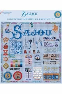 Kit Point De Croix Histoire Mercerie Sajou 1934 -1954 -artisanat Soldes Magasin kit point de croix histoire mercerie sajou 1934 1954 1