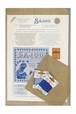 Kit Point De Croix Histoire Mercerie Sajou 1934 -1954 -artisanat Soldes Magasin kit point de croix histoire mercerie sajou 1934 1954 3