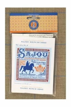 Kit Point De Croix Histoire Mercerie Sajou 2005 -artisanat Soldes Magasin kit point de croix histoire mercerie sajou 2005 2