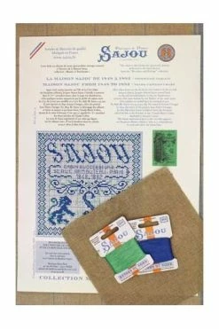 Kit Point De Croix Histoire Mercerie Sajou1848-1882 13 Kit Point De Croix Histoire Mercerie Sajou1848-1882 -artisanat Soldes Magasin kit point de croix histoire mercerie sajou1848 1882 3