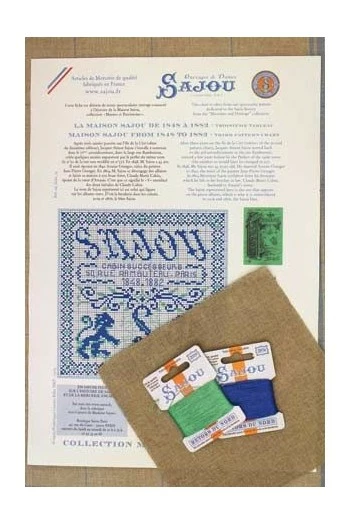 Kit Point De Croix Histoire Mercerie Sajou1848-1882 5 Kit Point De Croix Histoire Mercerie Sajou1848-1882 – Image 5