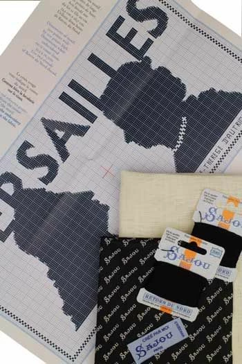 Kit Point De Croix Louis XIV Et Marie-Thérèse 6 Kit Point De Croix Louis XIV Et Marie-Thérèse – Image 6