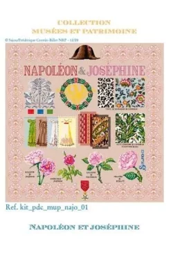 Kit Point De Croix Napoléon Et Joséphine 10 Kit Point De Croix Napoléon Et Joséphine -artisanat Soldes Magasin kit point de croix napoleon et josephine 3