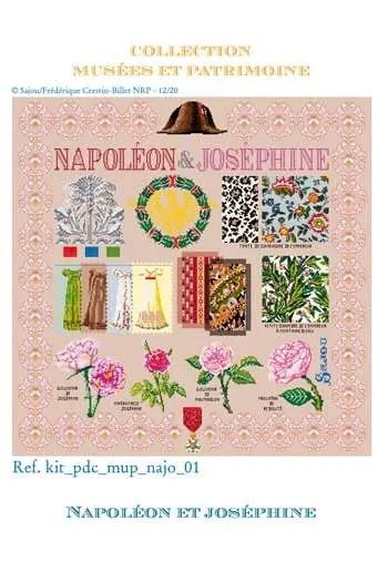 Kit Point De Croix Napoléon Et Joséphine 4 Kit Point De Croix Napoléon Et Joséphine – Image 4