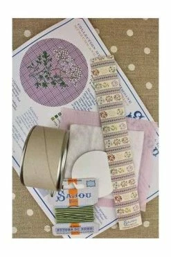 Kit Point De Croix Plante Boîte Persil 6 Kit Point De Croix Plante Boîte Persil -artisanat Soldes Magasin kit point de croix plante boite persil 1