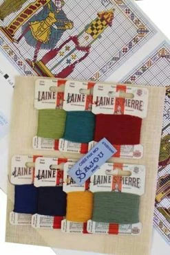 Kit Point De Croix Tapisserie Bayeux Aelfgyva-Harold -artisanat Soldes Magasin kit point de croix tapisserie bayeux aelfgyva harold 4