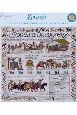 Kit Point De Croix Tapisserie Bayeux Bataille Hastings -artisanat Soldes Magasin kit point de croix tapisserie bayeux bataille hastings 3