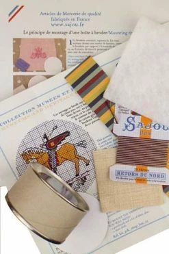 Kit Point De Croix Tapisserie Bayeux Cavalier -artisanat Soldes Magasin kit point de croix tapisserie bayeux cavalier 3