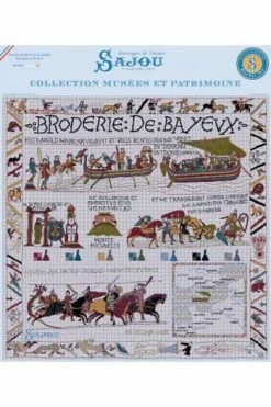 Kit Point De Croix Tapisserie Bayeux Le Festin -artisanat Soldes Magasin kit point de croix tapisserie bayeux le festin 2