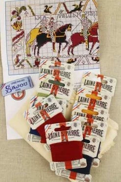 Kit Point De Croix Tapisserie Bayeux Le Serment -artisanat Soldes Magasin kit point de croix tapisserie bayeux le serment 1