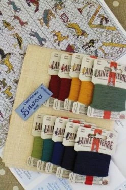 Kit Point De Croix Tapisserie Bayeux Les Animaux -artisanat Soldes Magasin kit point de croix tapisserie bayeux les animaux 2