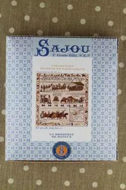 Kit Point De Croix Tapisserie De Bayeux -artisanat Soldes Magasin kit point de croix tapisserie de bayeux 3