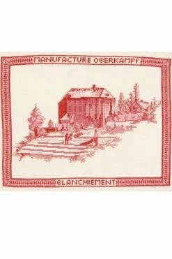 Kit Point De Croix Toile Jouy - Blanchiement