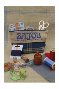 Kit Point De Croix Trousse Lin Sajou De 1882 à 1934 -artisanat Soldes Magasin kit point de croix trousse lin sajou de 1882 a 1934 4