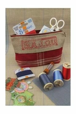 Kit Point De Croix Trousse Lin Sajou De 1934 à 1954 -artisanat Soldes Magasin kit point de croix trousse lin sajou de 1934 a 1954 1