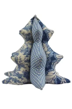 Kit Sapin De Noël Damas Bleu