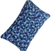 Kit Tapisserie Coussin Petits Carrés Bleus
