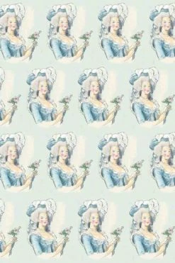 Kit Tote Bag Broderie Marie Antoinette -artisanat Soldes Magasin kit tote bag broderie marie antoinette 3