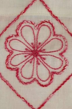 Kit Tote Bag Broderie Plaisirs Rose -artisanat Soldes Magasin kit tote bag broderie plaisirs rose 1