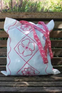 Kit Tote Bag Broderie Plaisirs Rose