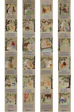 Kits Point De Croix Fables La Fontaine 4 épisodes