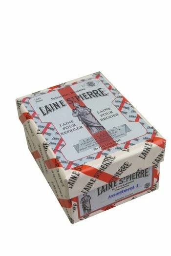 Laine Saint-Pierre Boîte De 12 Tons Anciens 2 Laine Saint-Pierre Boîte De 12 Tons Anciens – Image 2