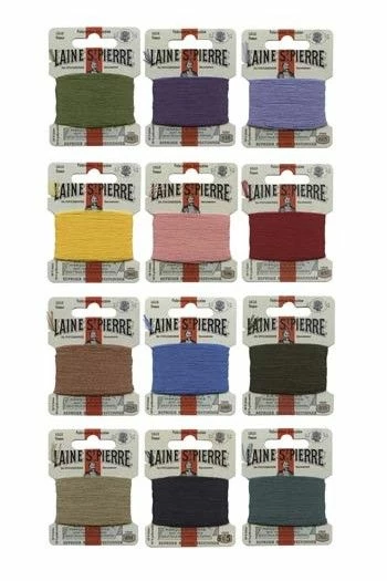 Laine Saint-Pierre Boîte De 12 Tons Anciens 1 Laine Saint-Pierre Boîte De 12 Tons Anciens