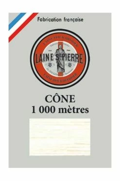 Laine Saint-Pierre Cône 100 Blanc