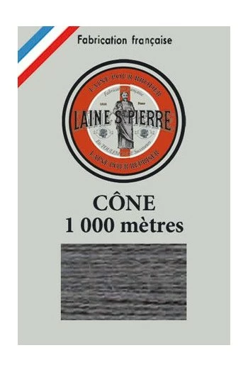 Laine Saint-Pierre Cône 170 Cendre 1 Laine Saint-Pierre Cône 170 Cendre