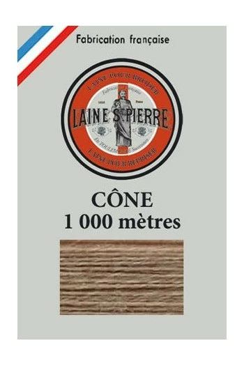 Laine Saint-Pierre Cône 257 Beige Clair 1 Laine Saint-Pierre Cône 257 Beige Clair