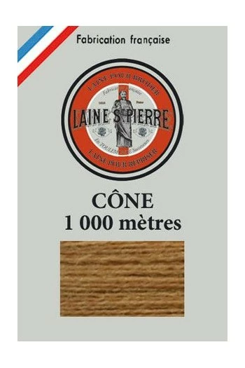 Laine Saint-Pierre Cône 435 Noisette 1 Laine Saint-Pierre Cône 435 Noisette