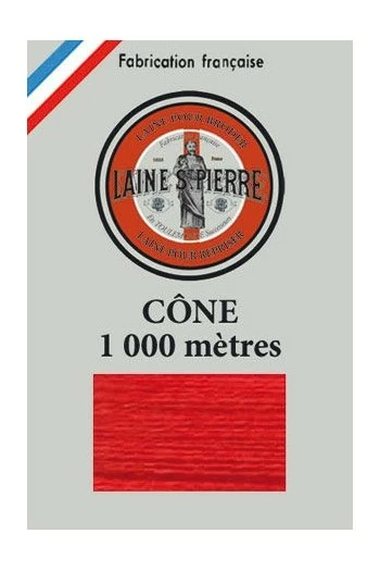Laine Saint-Pierre Cône 510 Rouge 1 Laine Saint-Pierre Cône 510 Rouge