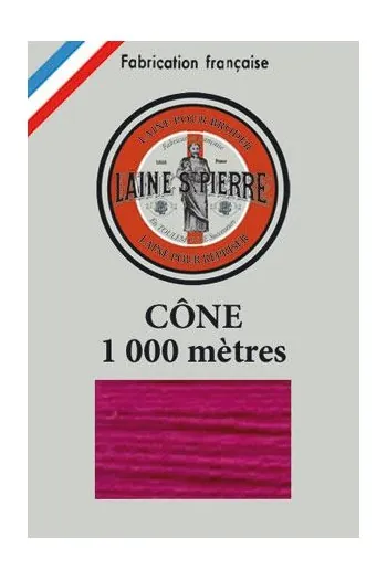 Laine Saint-Pierre Cône 538 Fuchsia 1 Laine Saint-Pierre Cône 538 Fuchsia