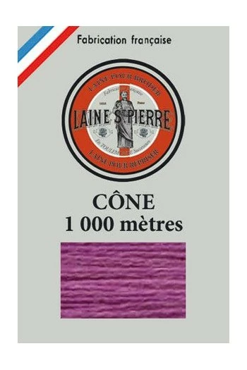 Laine Saint-Pierre Cône 540 Violette 1 Laine Saint-Pierre Cône 540 Violette