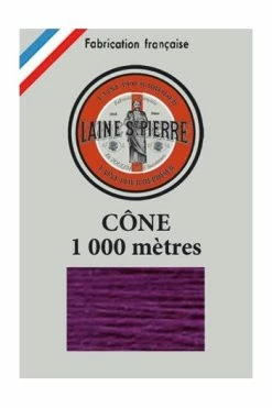 Laine Saint-Pierre Cône 542 Prune