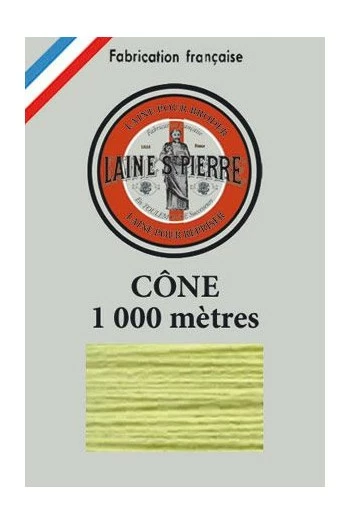 Laine Saint-Pierre Cône 785 Anis 1 Laine Saint-Pierre Cône 785 Anis