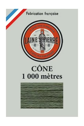Laine Saint-Pierre Cône 814 Sauge 1 Laine Saint-Pierre Cône 814 Sauge