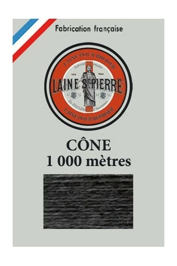 Laine Saint-Pierre Cône 914 Ardoise 1 Laine Saint-Pierre Cône 914 Ardoise