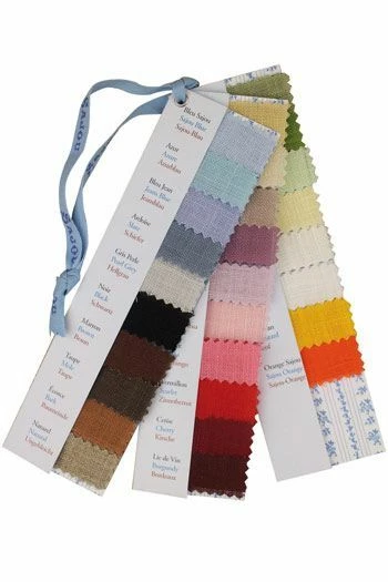 Lin à Broder 12 Fils Au Cm 50 X 70 Cm Azur 5 Lin à Broder 12 Fils Au Cm 50 X 70 Cm Azur – Image 5