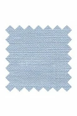 Lin à Broder 12 Fils Au Cm 50 X 70 Cm Bleu Sajou