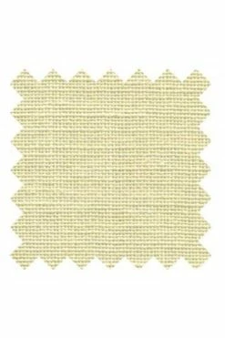 Lin à Broder 12 Fils Au Cm 50 X 70 Cm Jaune