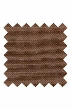 Lin à Broder 12 Fils Au Cm 50 X 70 Cm Marron