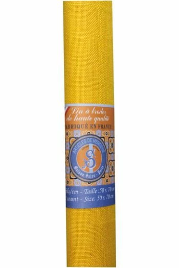 Lin à Broder 12 Fils Au Cm 50 X 70 Cm Toucan 2 Lin à Broder 12 Fils Au Cm 50 X 70 Cm Toucan – Image 2